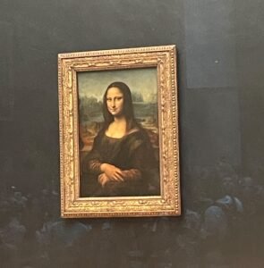 Mona Lisa at the Louvre Museum